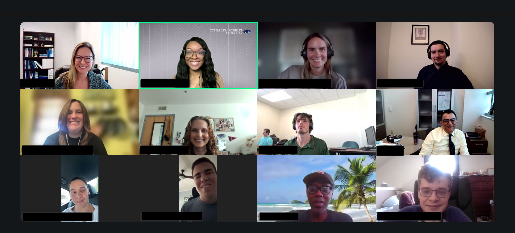 Cohort Zoom Meeting