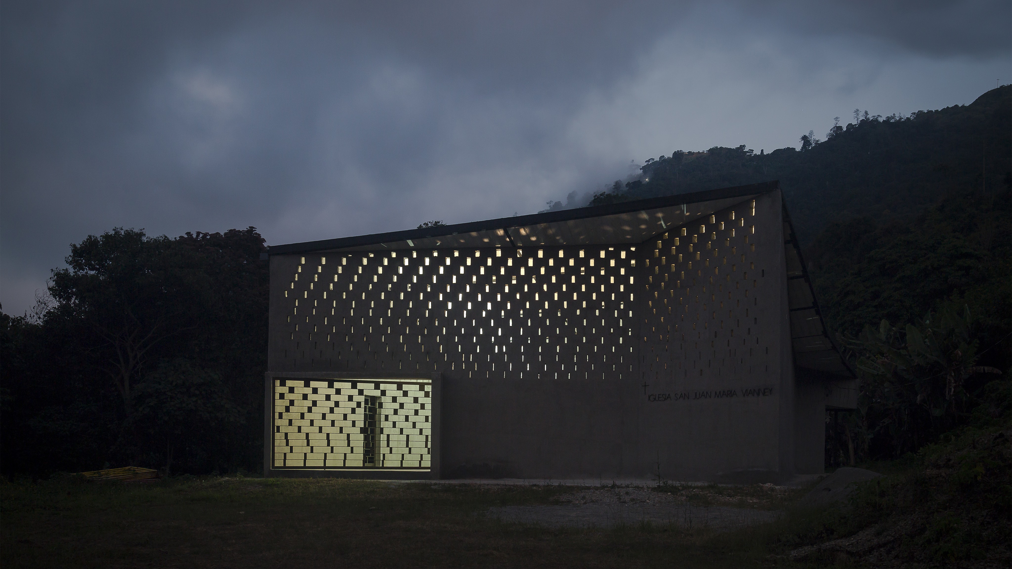 concept of backlit structure 