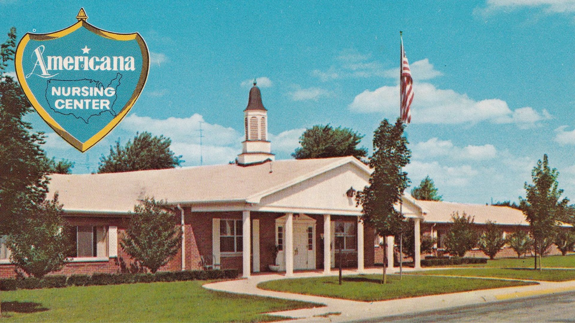 Historic image of Americana nursing home architecture