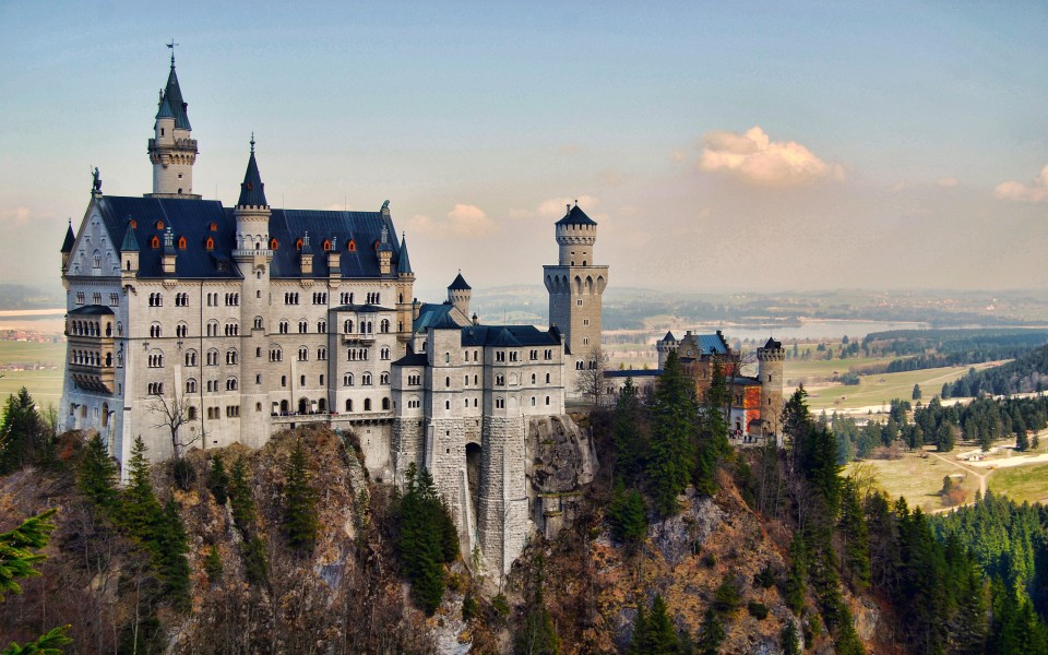 Neuschwanstein Castle, Bavaria, Germany, Schwangau
