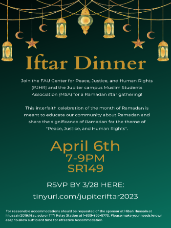 PJHR Iftar with the MSA