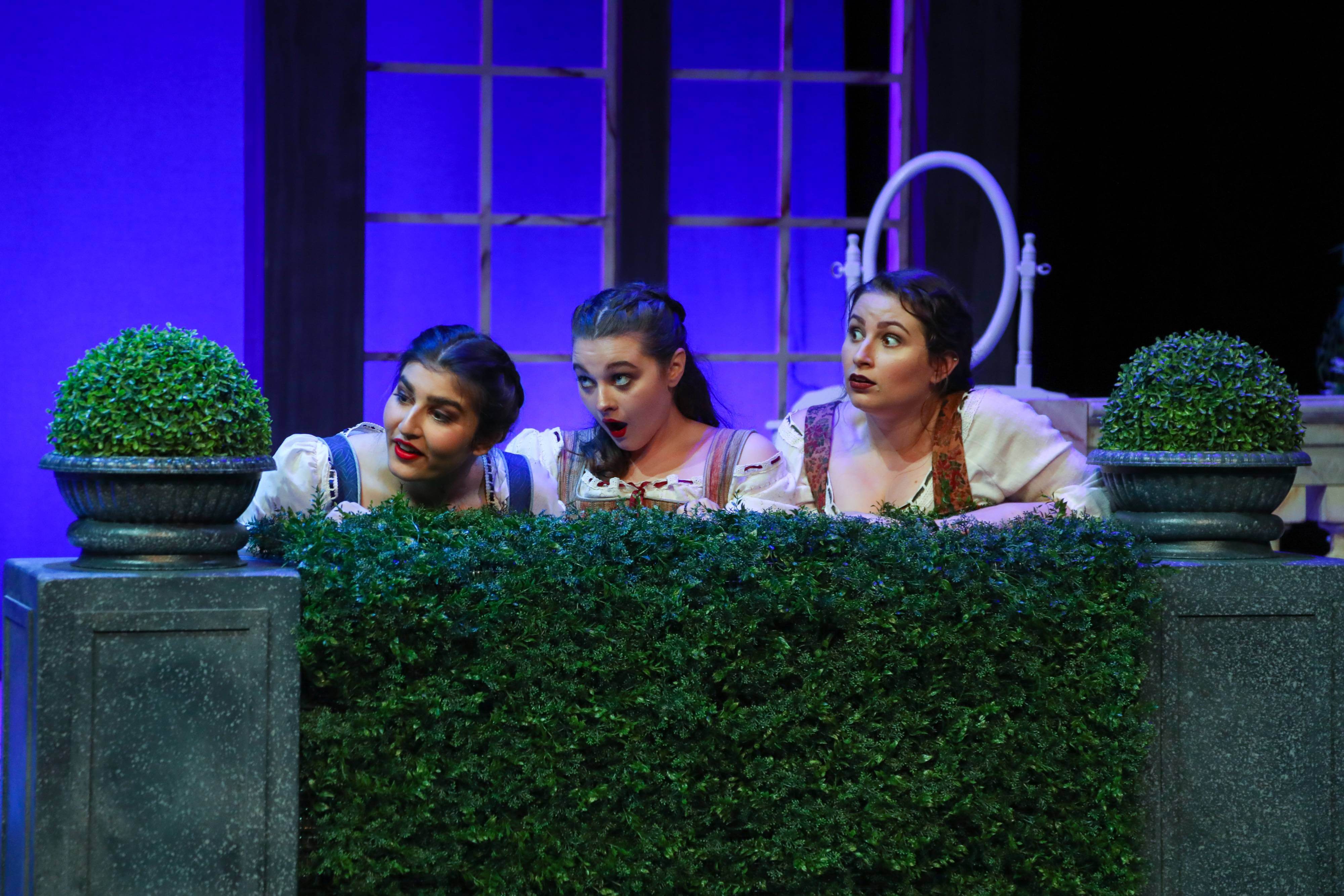 Students in a production
