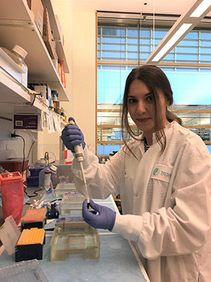 Goksu Oz in MPFI lab