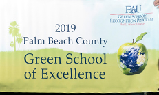 太阳城娱乐 Pine Jog Celebrates Local Schools for ‘Going Green’