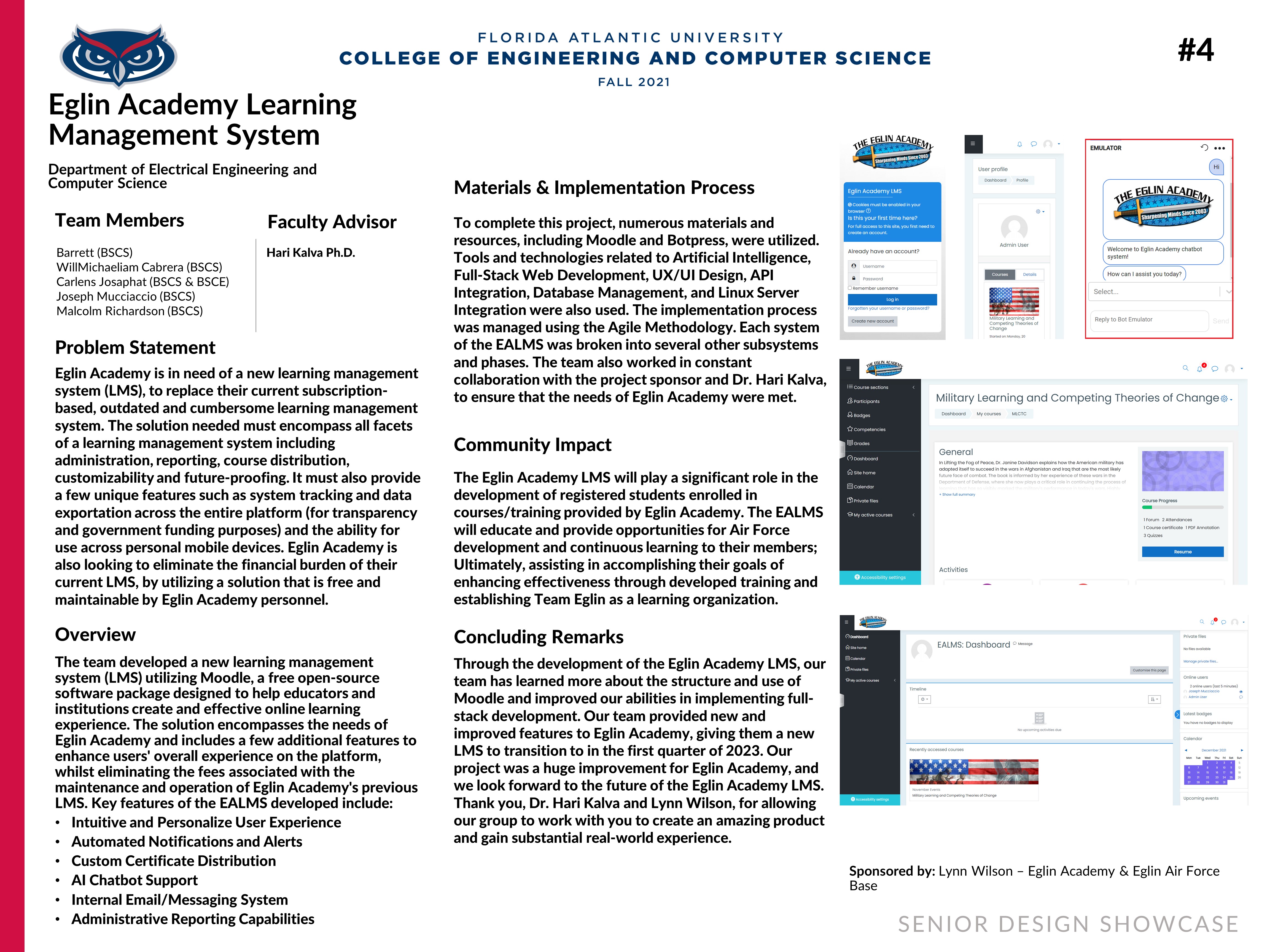 Eglin Learning Management System