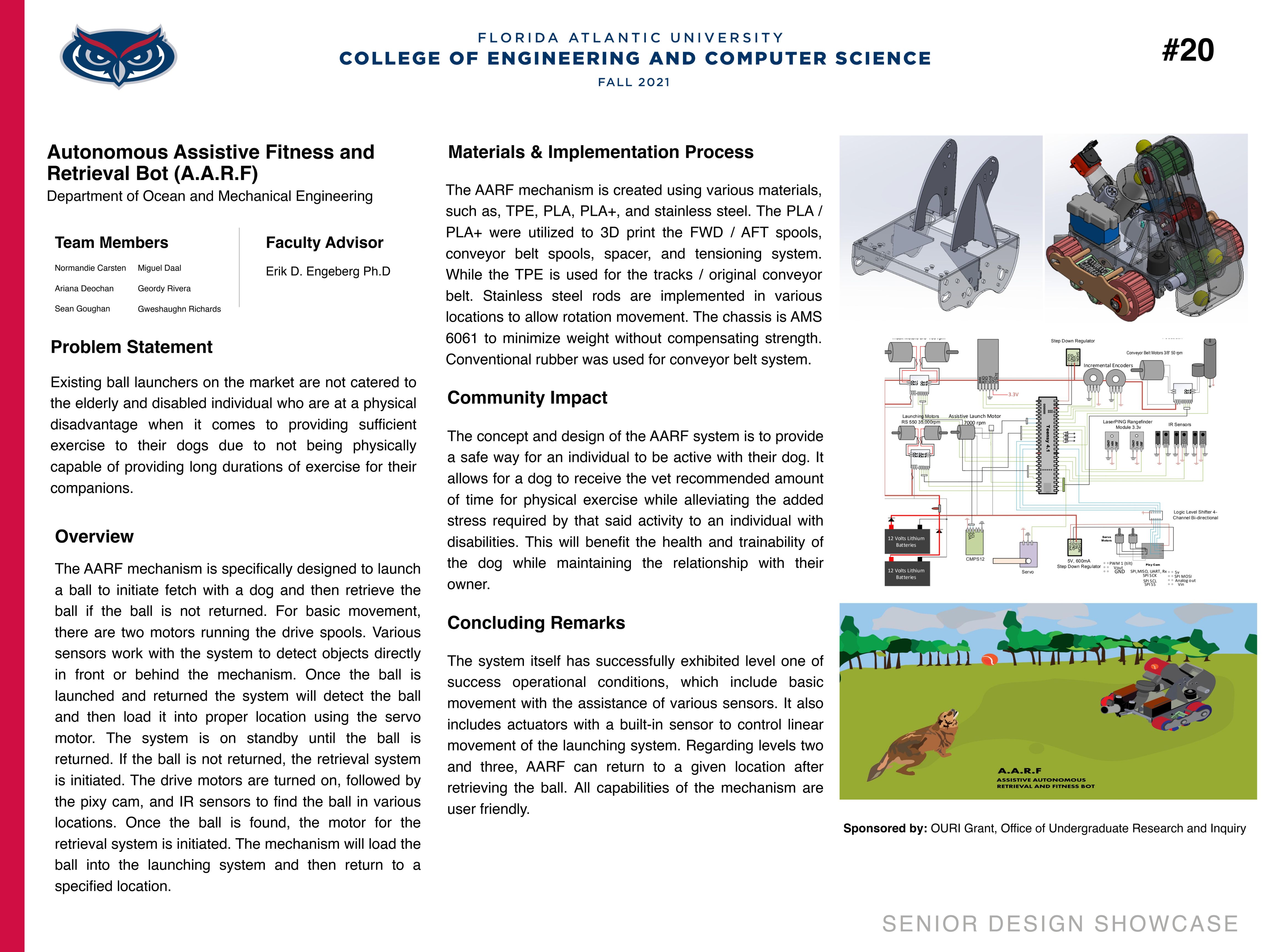 Autonomous Assistive Retrieval and Fitness Bot A.A.R.F
