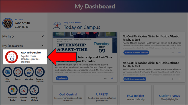 Accepting Award - Step 2