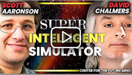 David Chalmers and Scott Aaronson