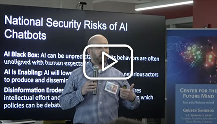 Mark Bailey giving presentation