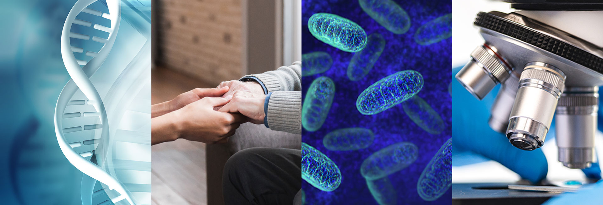 images of DNA, elder care, bacteria, microscope