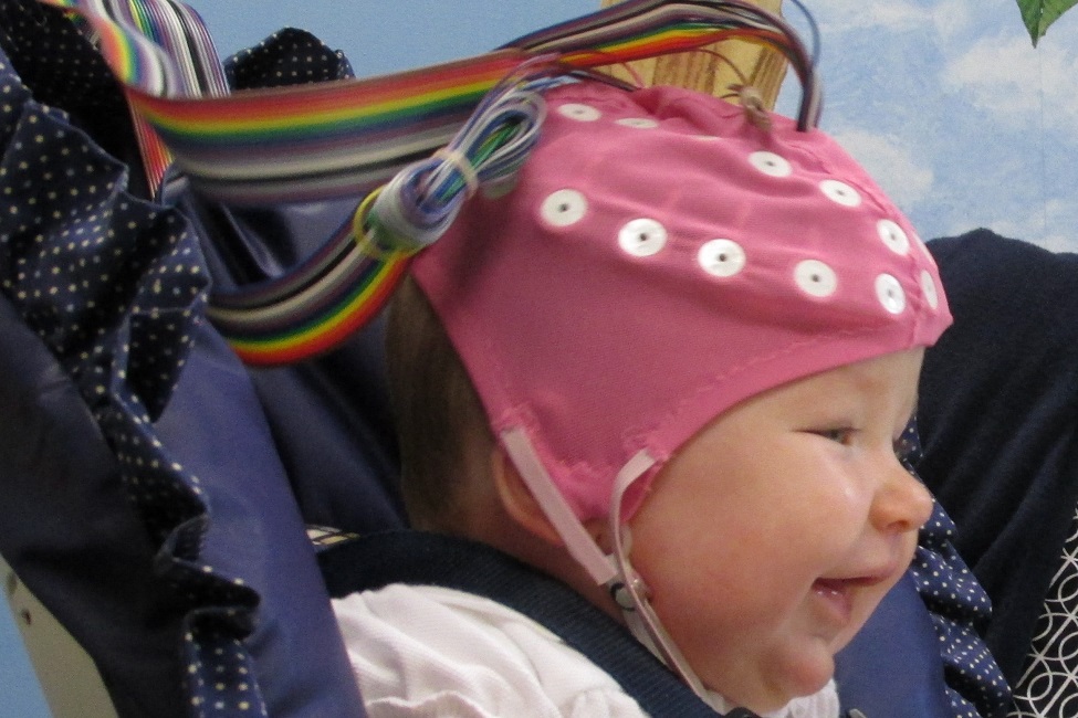 Researchers examined the infant’s electroencephalogram activity (EEG) during development. Affectionate touch was coded during the mother-infant feeding context and included stroking, massaging and caressing initiated by either mother or infant.