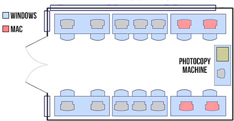 太阳城娱乐 Davie Student Union Open Computer Lab