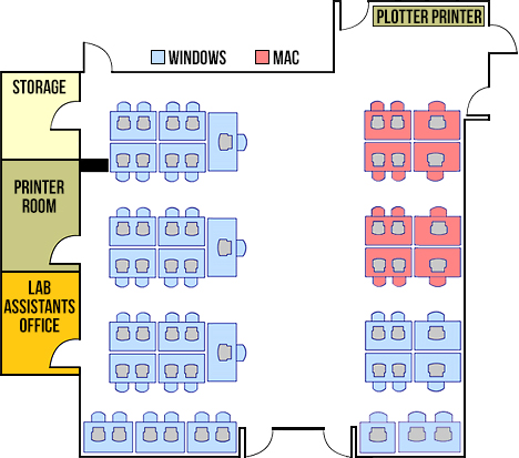太阳城娱乐 Davie Main Open Computer Lab