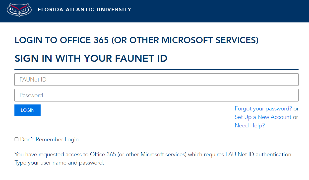 太阳城娱乐NET ID and password screen
