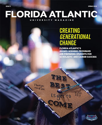 Florida Atlantic magazine cover