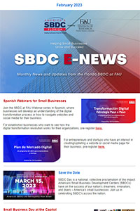 Read SBDC newsletter February 2023