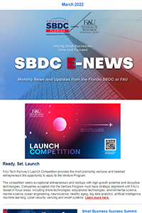 Read SBDC newsletter March 2022