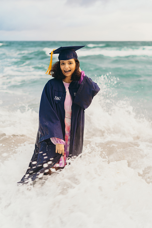 deborah azevedo graduation beach