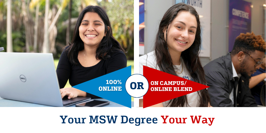 Earn Your MSW Degree Your Way: Online or Hybrid